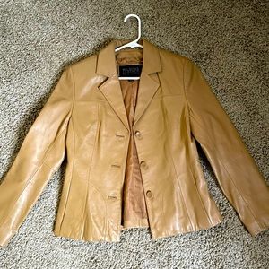 Wilson’s leather coat
